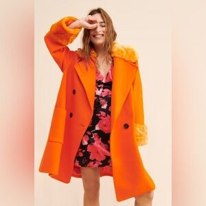 Free people Roxy Wool Coat